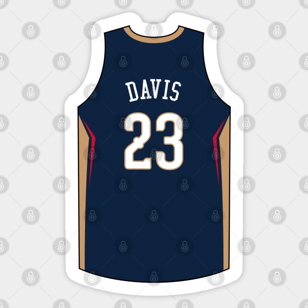 Anthony Davis New Orleans Jersey Qiangy Sticker by qiangdade